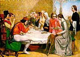 John Everett Millais Famous Paintings - Lorenzo and Isabella